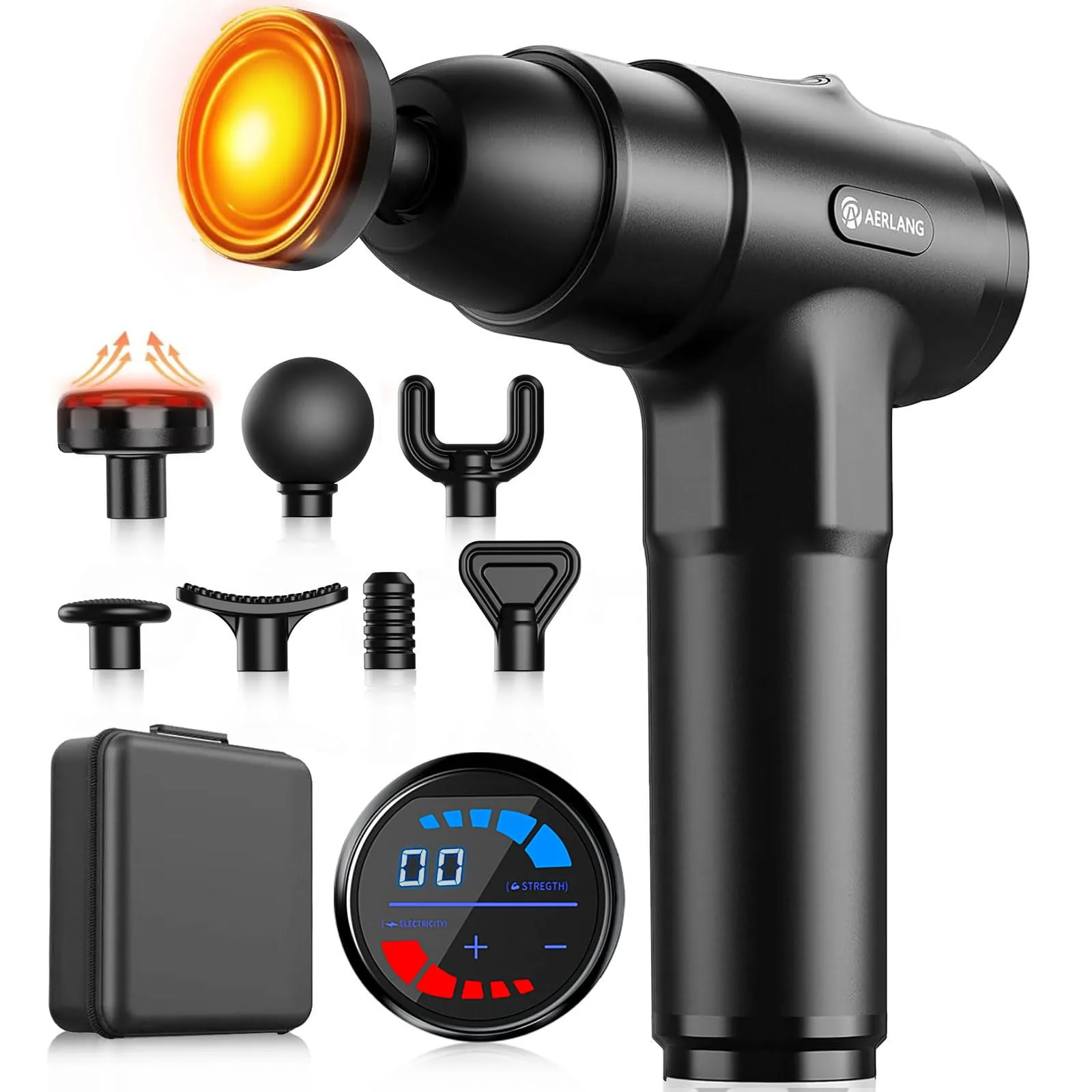 AERLANG Massage Gun Review: Heated Recovery Massager image 8
