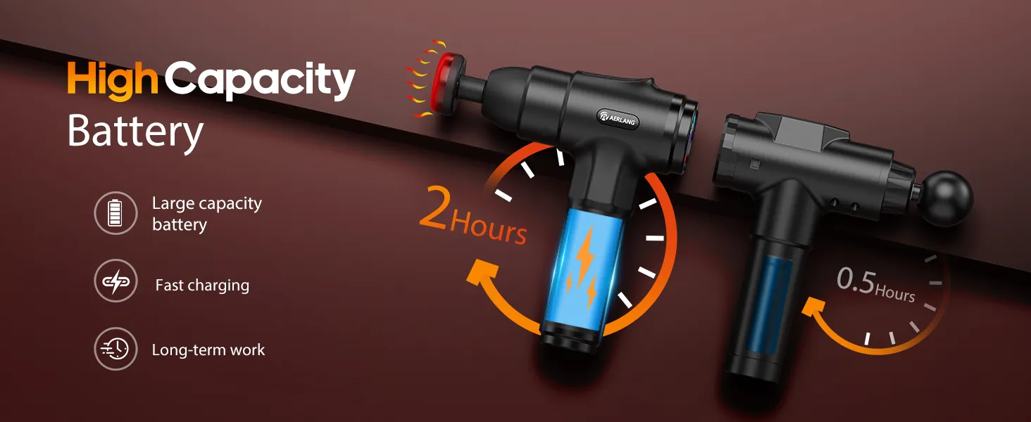 AERLANG Massage Gun Review: Heated Recovery Massager image 9