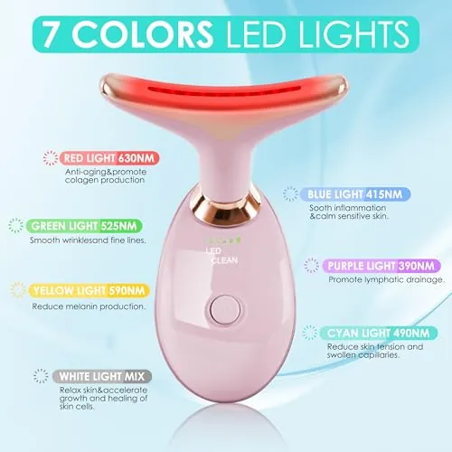 Doset Facial Massager Review: Red Light Face and Neck Wand image 2