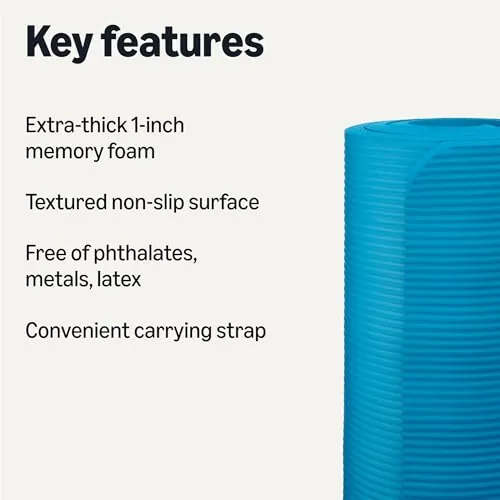 Amazon Basics Extra Thick Yoga Mat Review image 2