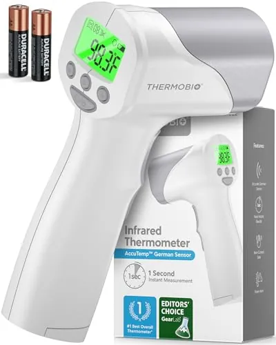 THERMOBIO Forehead Thermometer Review: Touchless Readings