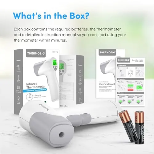 THERMOBIO Forehead Thermometer Review: Touchless Readings image 6