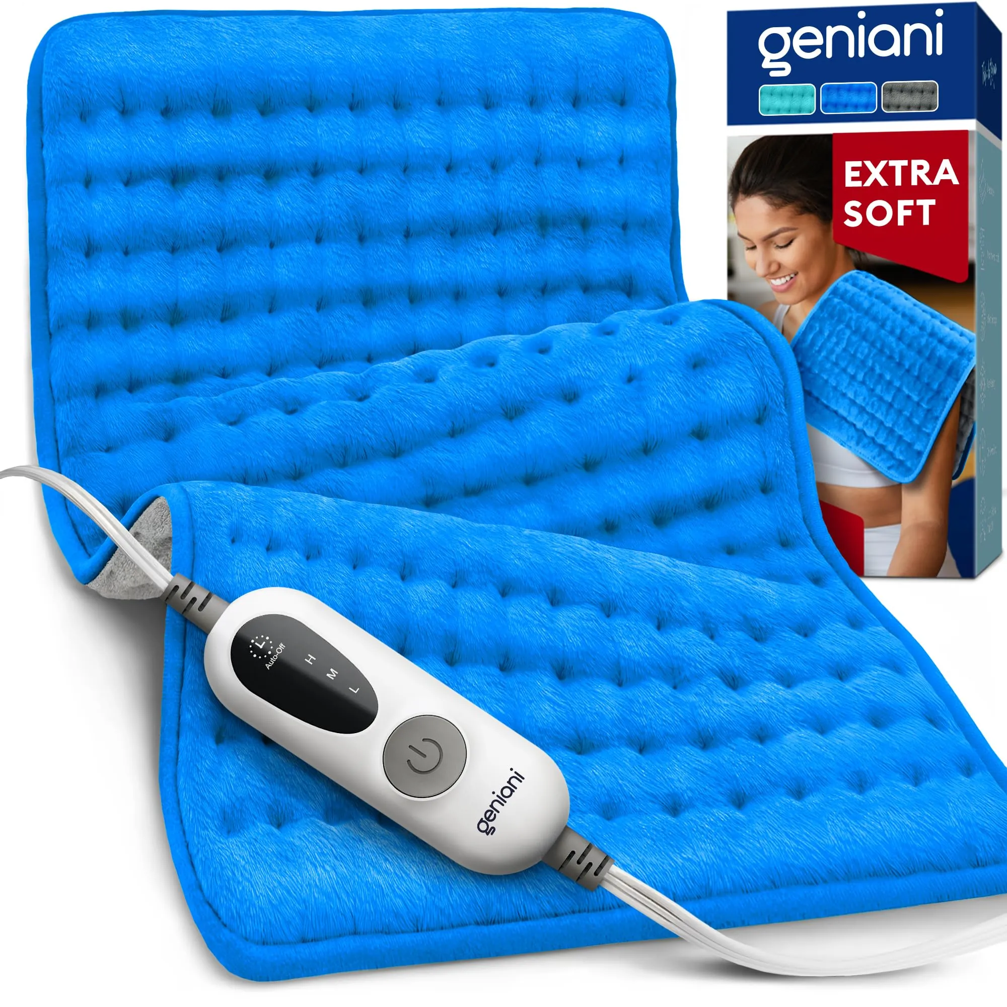 GENIANI Heating Pad Review: Back, Cramps and Recovery