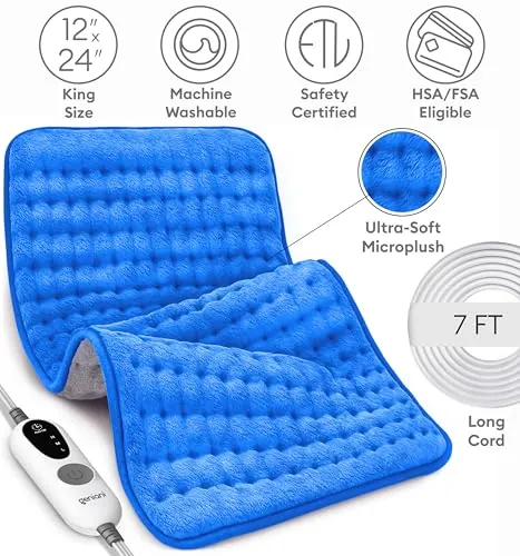 GENIANI Heating Pad Review: Back, Cramps and Recovery image 7