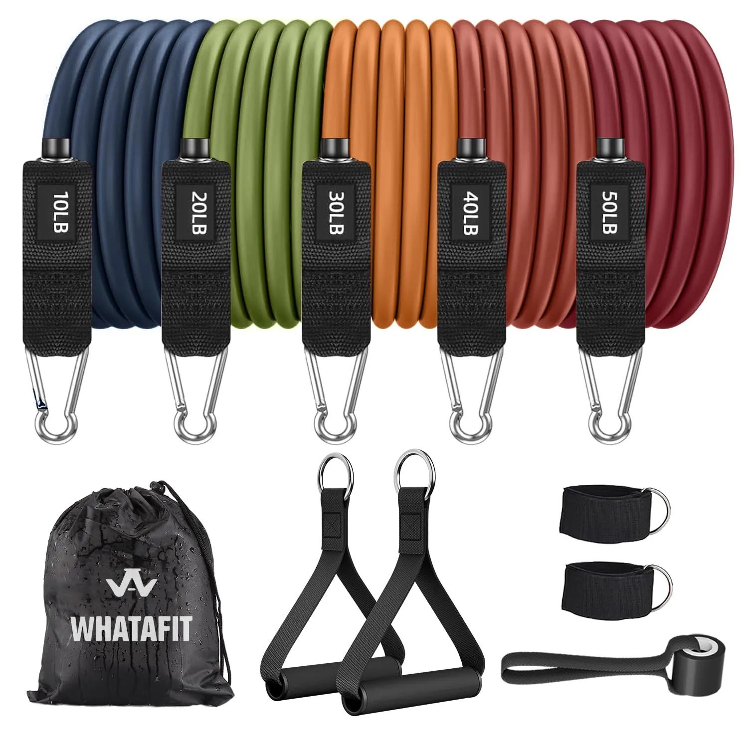 WHATAFIT Resistance Bands Review: Home Strength Training image 8