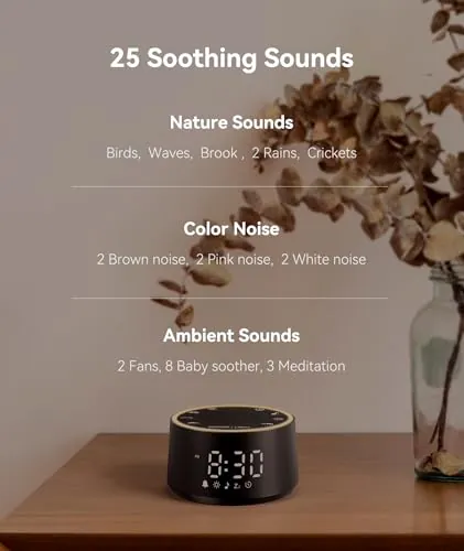 Dreamegg D1 Nova Review: White Noise Sleep Sound Machine image 3