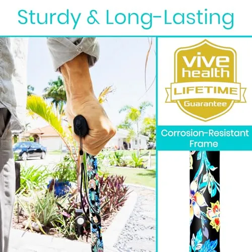 Vive Folding Cane Review: Foldable Walking Cane image 3