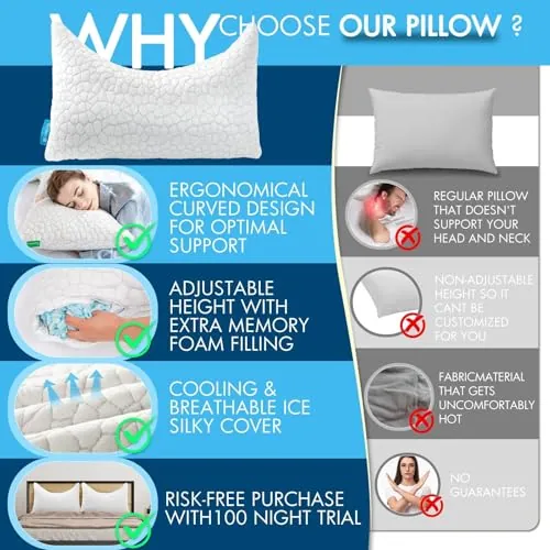 SUPA MODERN Side Sleeper Pillow Review for Sleep Support image 5
