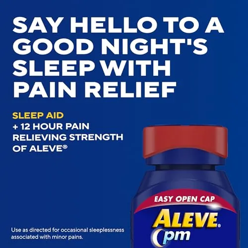 Aleve PM Review: Nighttime Sleep Aid and Pain Relief image 3