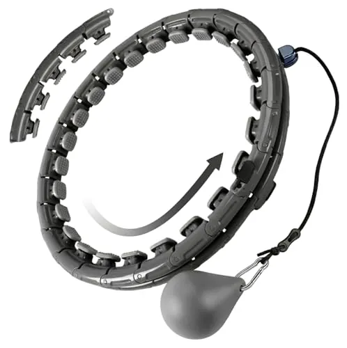 OurStarry Weighted Workout Hoop Review for Home...