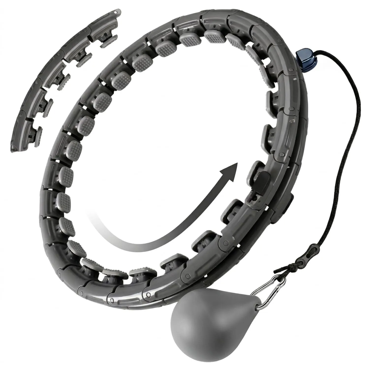 OurStarry Weighted Workout Hoop Review for Home Fitness image 4